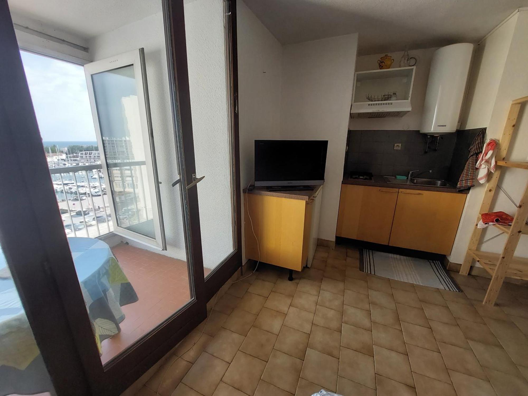 Studio Cabine Vue Mer Carnon-Plage Ngoại thất bức ảnh